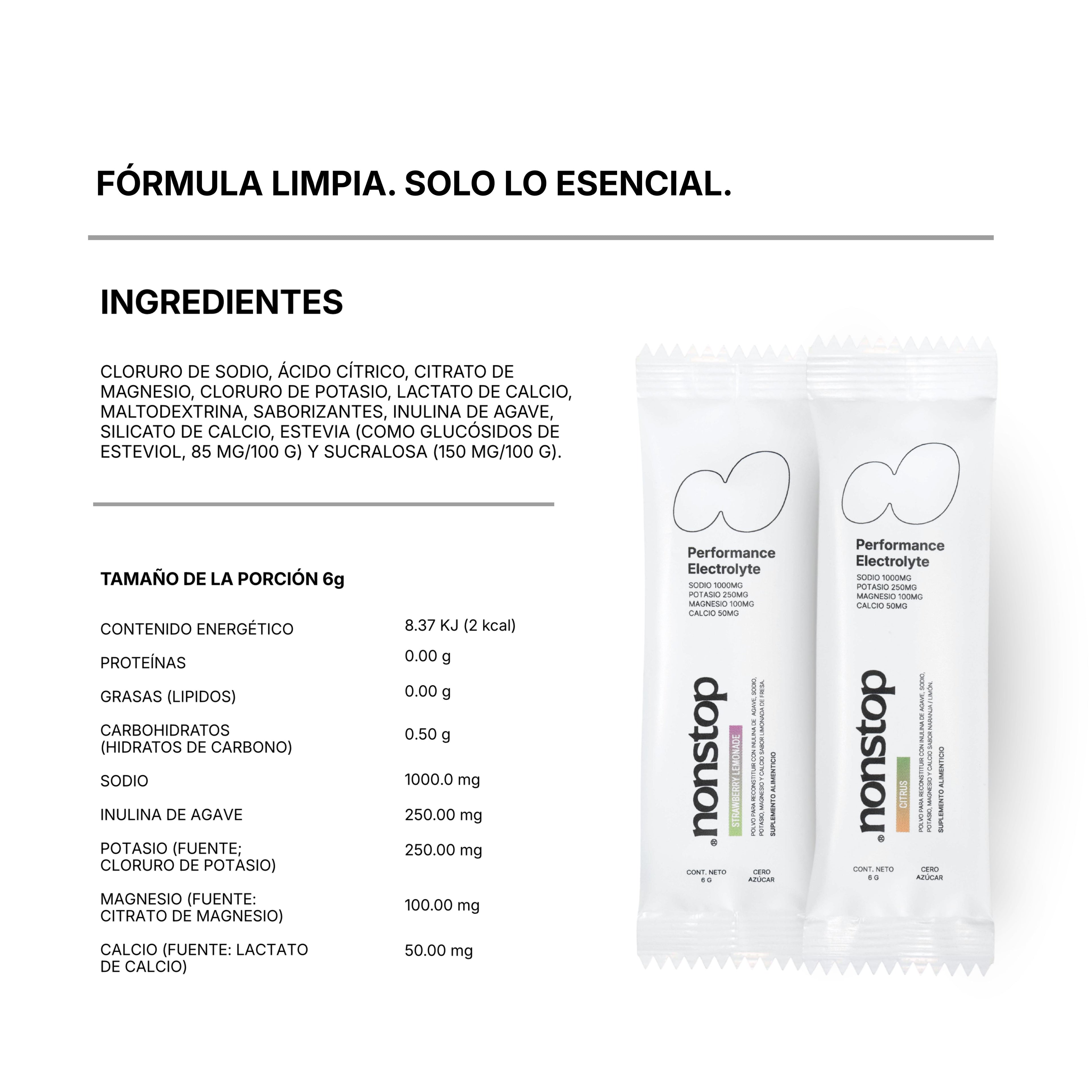 Performance Electrolyte Sticks